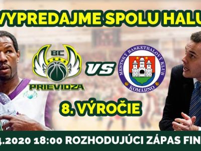 Prievidzskí fanúšikovia, ukážte sa! Kúpte si lístok na finále a podporte klub