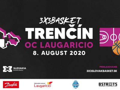 Príďte si zahrať trojkový basketbal aj pod Čákov hrad