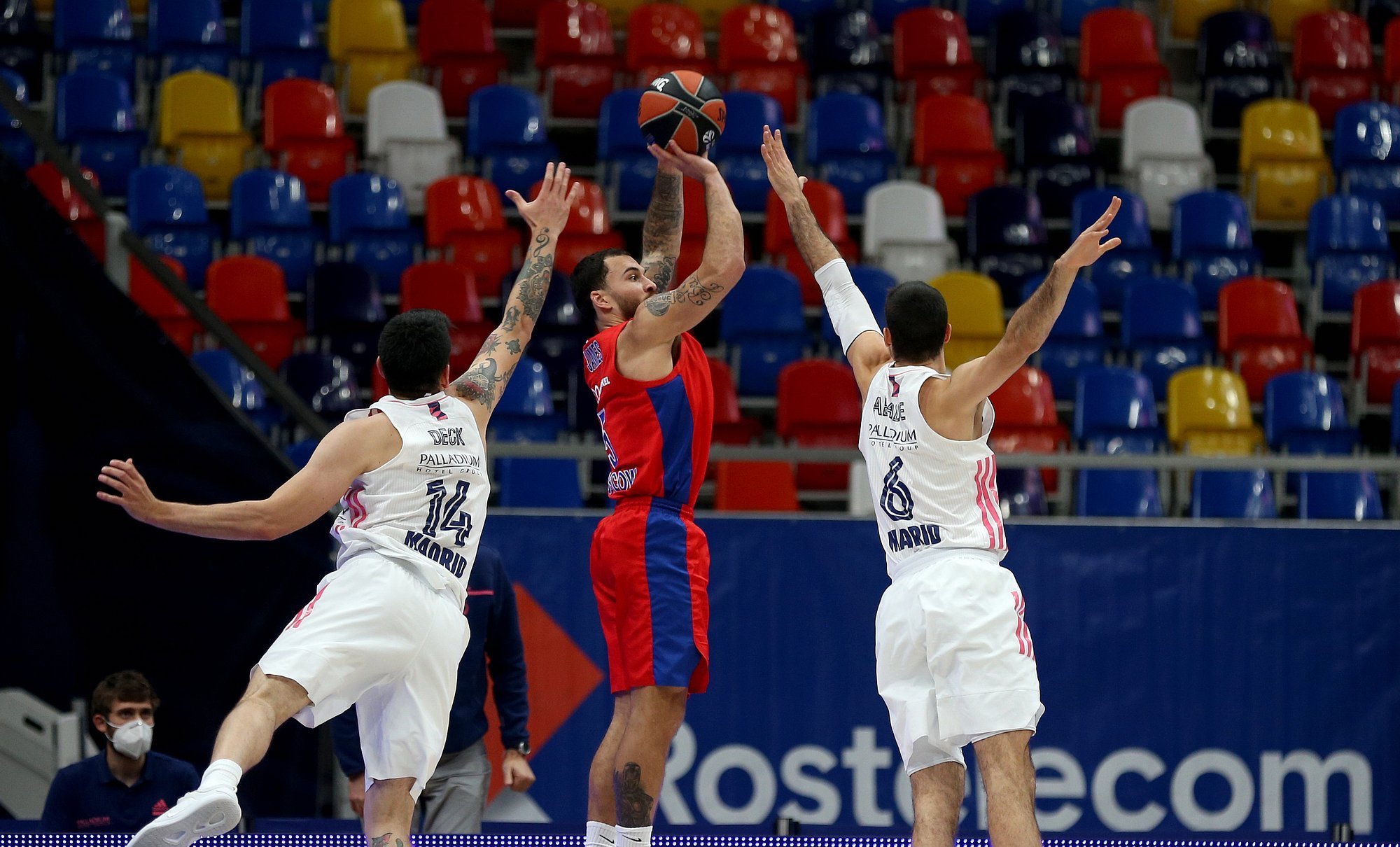 Vyhrať zápas so štyrmi asistenciami? Basketbalisti CSKA Moskva to dokázali