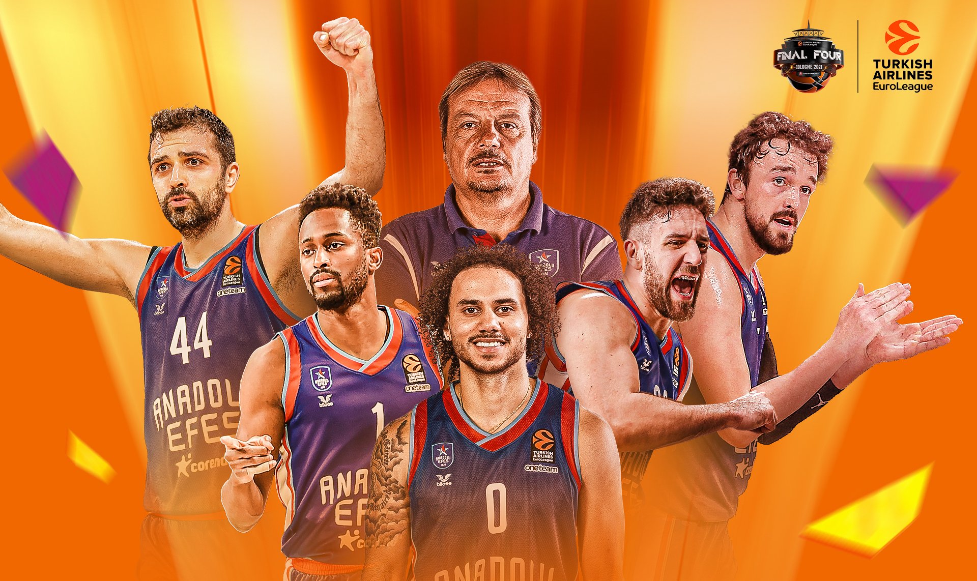 Víťazom Euroligy je Anadolu Efes, Istanbulčania vyhrali titul prvýkrát v dejinách klubu