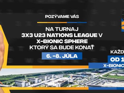 SBA pozýva na medzinárodný turnaj 3×3 v Šamoríne