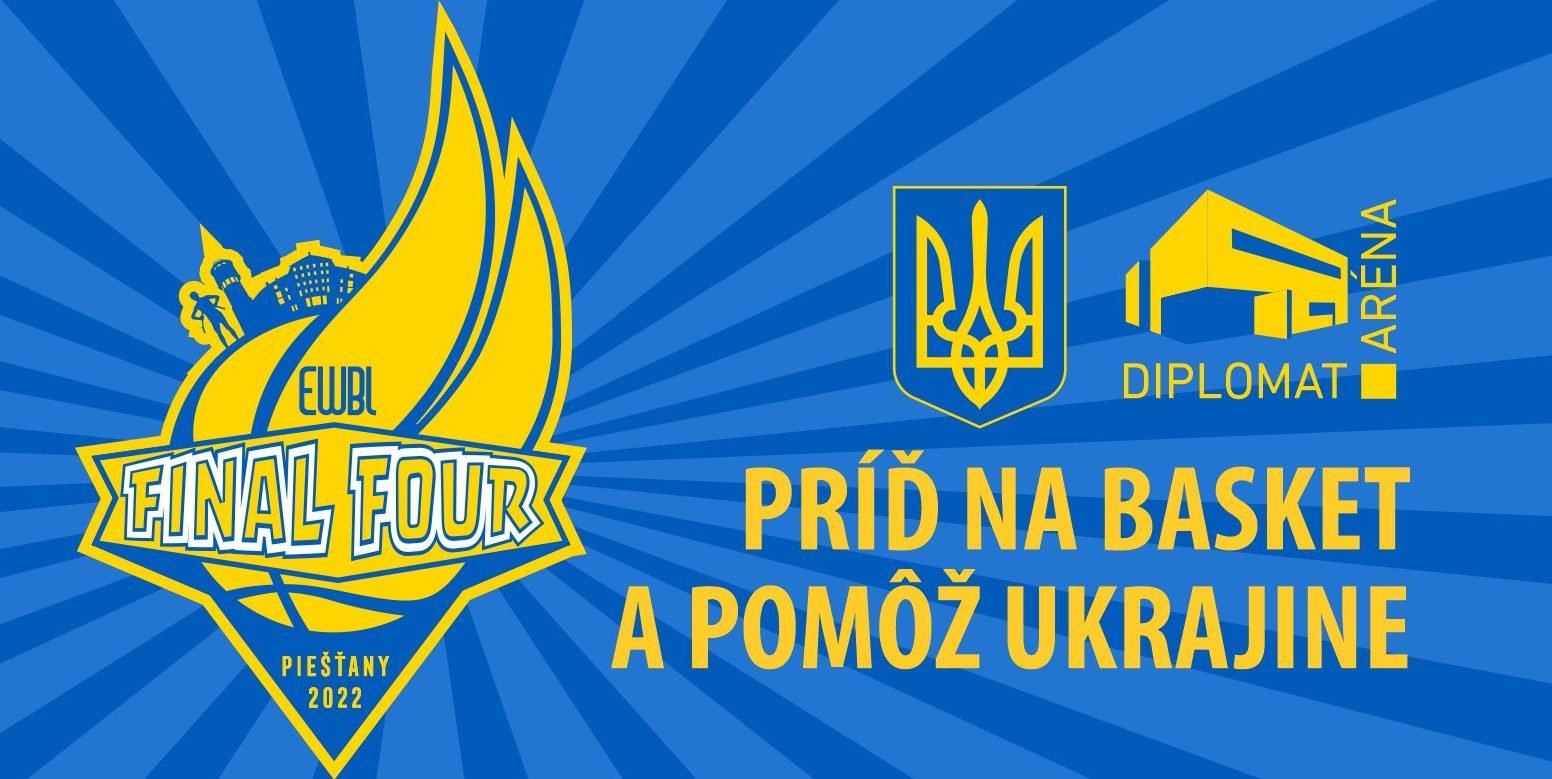 Naplňme Diplomat arénu a pomôžme! Výťažok zo vstupného venujú Čajky na podporu Ukrajiny