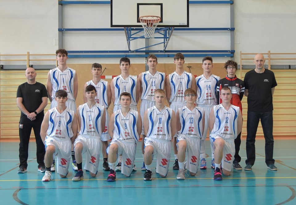 V dohrávke juniorskej súťaže výhra Michaloviec na palubovke košického TYDAM-u