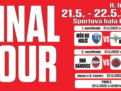 Aj druhá liga mala svoje FinalFour, vyhrali ho domáce Bánovce