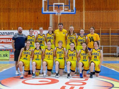 M-SR Staršie žiačky U15: Titul si vybojovali domáce Košičanky, striebro putuje do Šamorína a bronz do Starej Turej