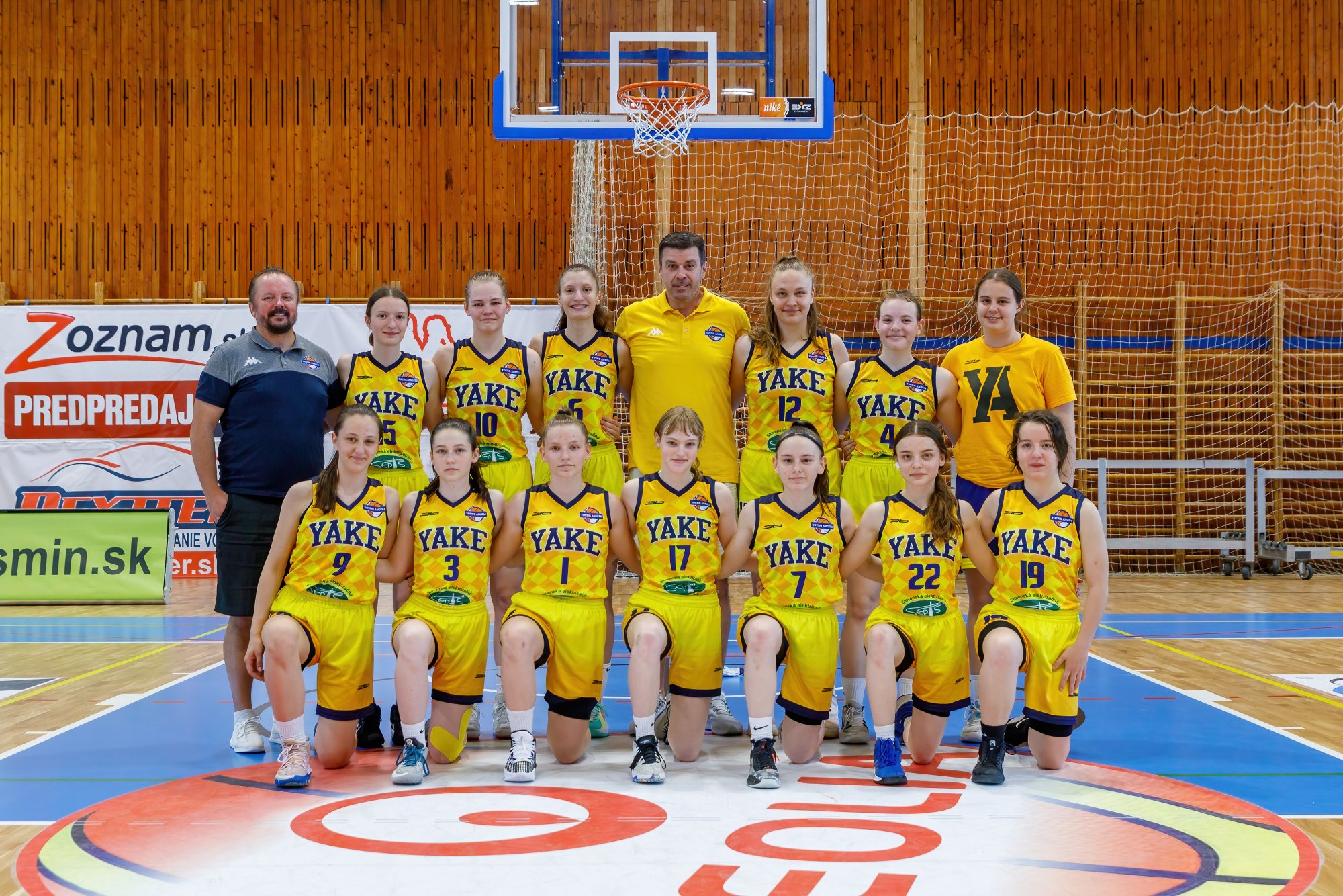 M-SR Staršie žiačky U15: Titul si vybojovali domáce Košičanky, striebro putuje do Šamorína a bronz do Starej Turej