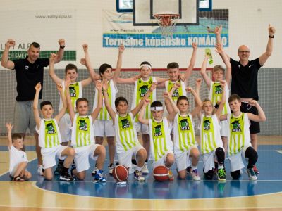 M-SR Mladší minižiaci U11: Prvenstvo pre MBA Prievidza, striebro pre B.S.C. Bratislava a bronz pre Komárno