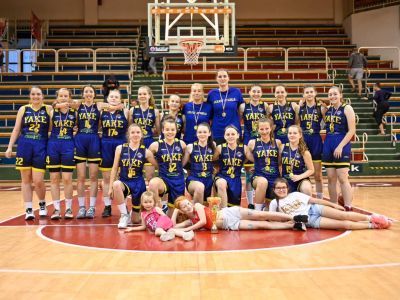 M-SR Žiačky U14: Young Angels s piatym mládežníckym titulom v sezóne, striebro pre Ružomberok, bronz pre Bratislavu