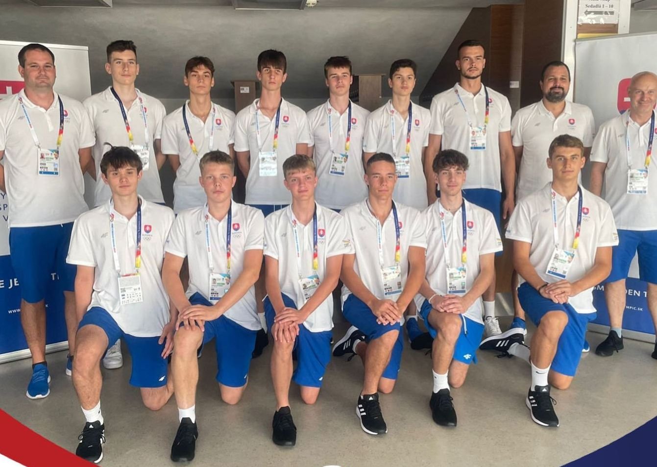 Výbery U16 prehrali na EYOF-e aj svoje druhé zápasy
