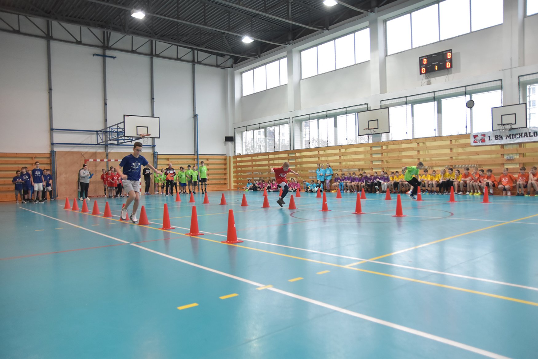 V Michalovciach sa bavili basketbalom