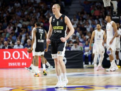 VIDEO: V Madride nedohrali pre hromadnú bitku, ale na výhre Partizanu to nič nezmenilo. Real na pokraji vyradenia