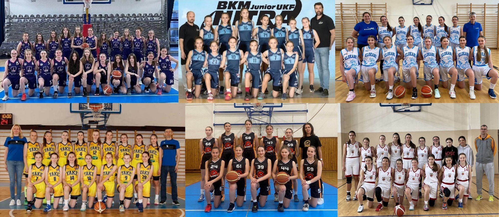 M-SR Žiačky U14: Klokani získali titul majstra republiky, striebro pre Nitru, bronz na Oravu