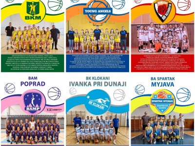 VIDEO/M-SR Mladšie žiačky U13: Titul patrí Klokanom, striebro Ružomberku, bronz Myjave