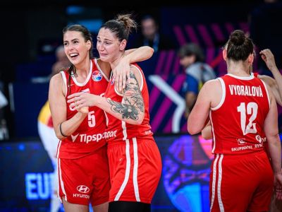 České basketbalistky postúpili tesne po desiatich rokoch do štvrťfinále