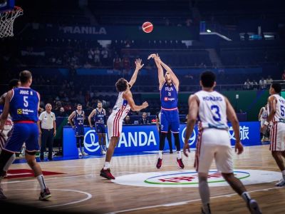 VIDEO/B-skupina MS 2023: Postupujú Srbsko a Portoriko, Južný Sudán a Čína nemali šancu