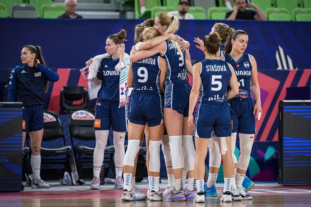 O ženský EuroBaket 2025 zabojujú Slovenky v kvalifikačnej F-skupine
