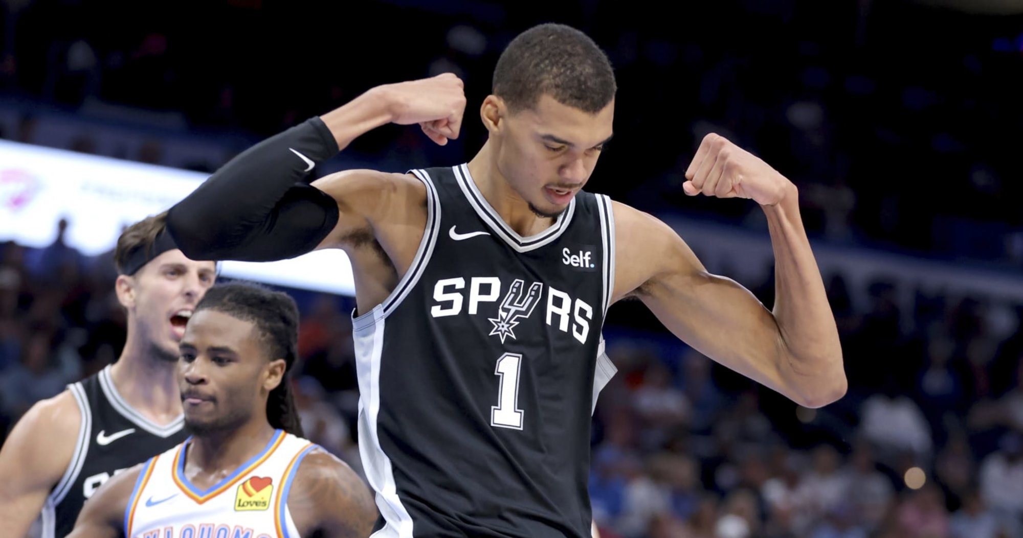 VIDEO: Wembanyama dosiahol úžasný triple-double s blokmi!