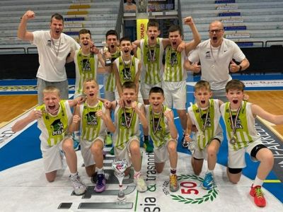 Skvelý úspech. MBA Prievidza historicky prvým slovenským víťazom EYBL