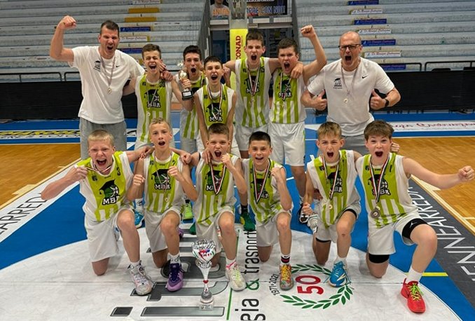 Skvelý úspech. MBA Prievidza historicky prvým slovenským víťazom EYBL