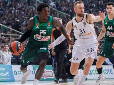 VIDEO: Panathinaikos povolil obhajcom z Realu Madrid len 26 bodov za polčas a ovládol Euroligu