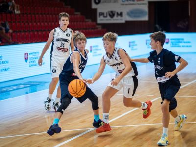 Tri dni európskeho basketbalu chlapcov do 13 rokov v Prievidzi