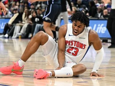 VIDEO: Pistons ťahal za výhrou Ivey, no halu opúšťal na nosidlách