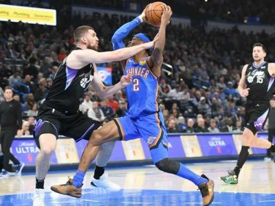 VIDEO: Shai Gilgeous-Alexander 54-mi bodmi zariadil výhru Thunder nad Jazz