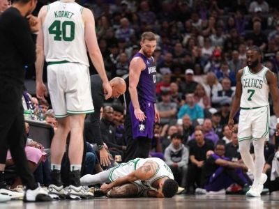 VIDEO: Bostonu sa zranil Jayson Tatum, ale v Sacramente vyhrali
