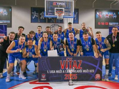 FOTO/VIDEO: Skvelý Adam Monček potiahol Košice triple-doublom k triumfu v prvej lige, bronz berie B-éčko Prievidze