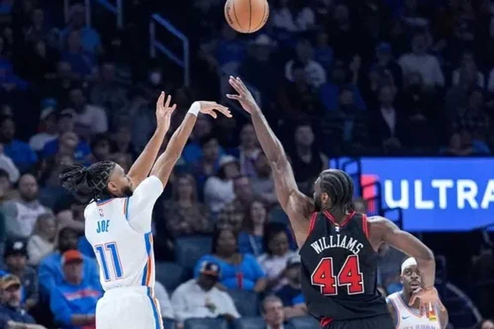 VIDEO: Isaiah Joe a Thunder pokazili návrat Josha Giddeyho do Oklahomy