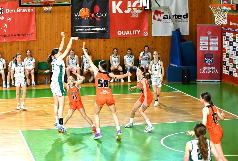 VIDEO/M-SR Žiačky U14: Šamorín nezaváhal a má titul