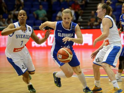 Basketbalistky začali na šampionáte skvele, zdolali Švédsko 72:69