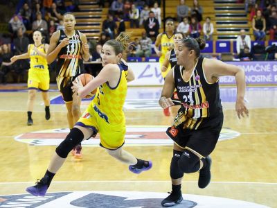 Good Angels Košice prvý zápas play off EP FIBA zvládli