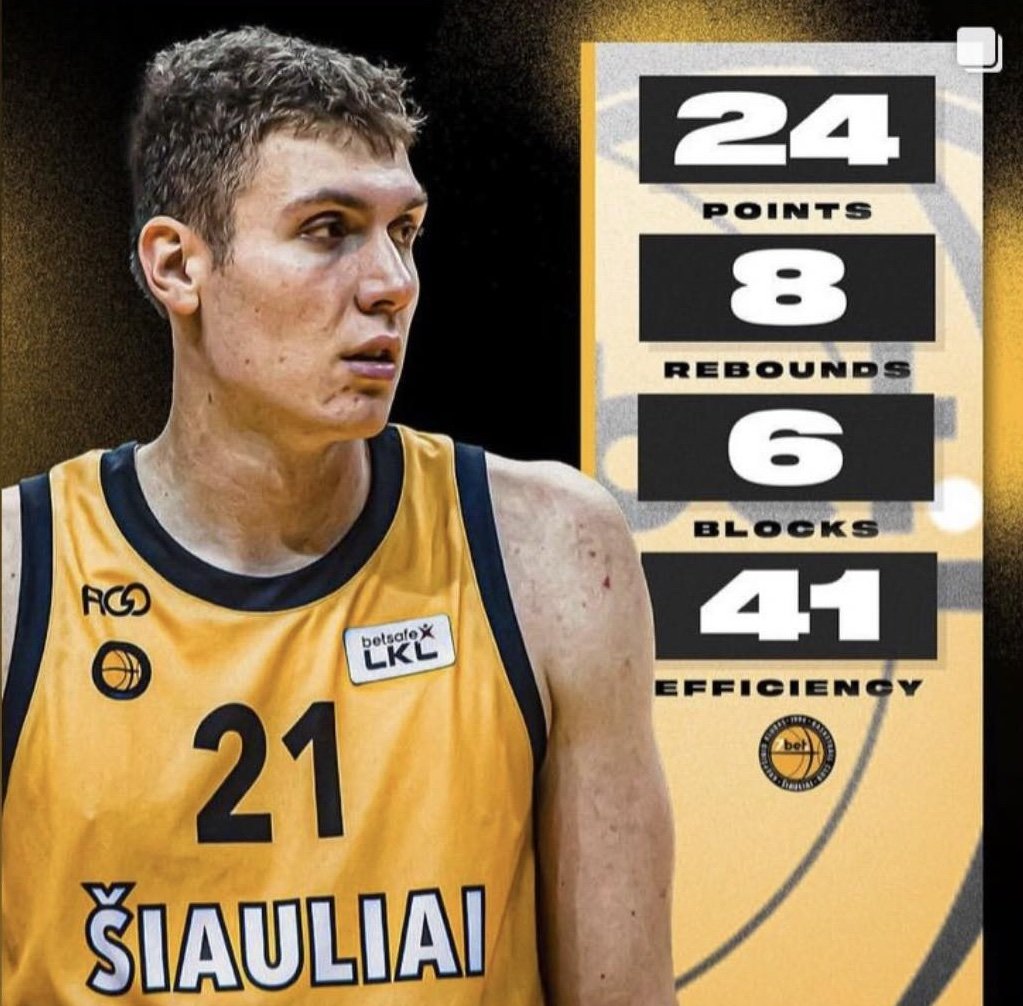 VIDEO: Pavelka zažiaril v litovskej lige a vyhlásili ho za MVP kola