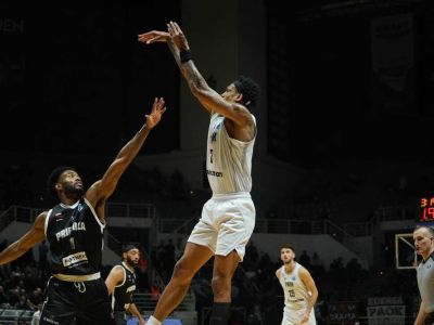 FOTO/VIDEO: Prievidza napokon s debaklom na pôde PAOK BC