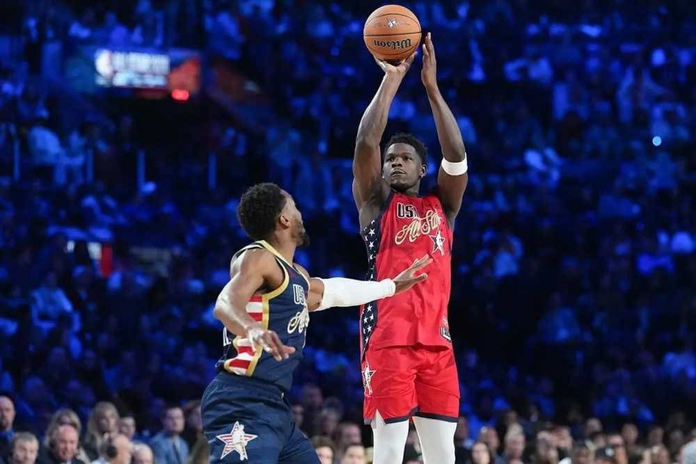 VIDEO: MVP turnaja All Star NBA Edwards, víťazmi Američania z tímu hviezd