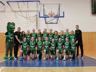 FOTO/VIDEO: MEL/BasketGirls® U14 ovládli Žabiny z Brna